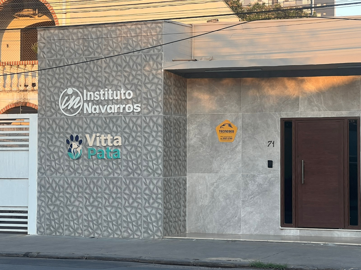 Fachada da Clínica Vitta Pata em Cuiabá